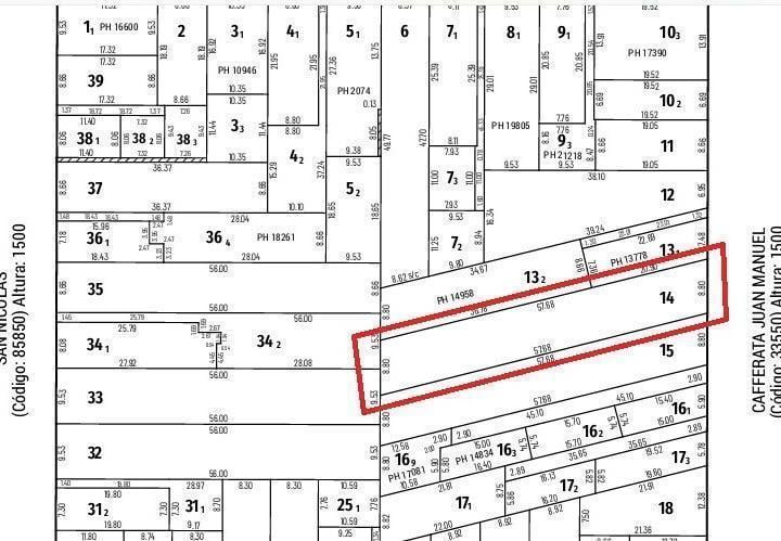 Terreno · 508m²