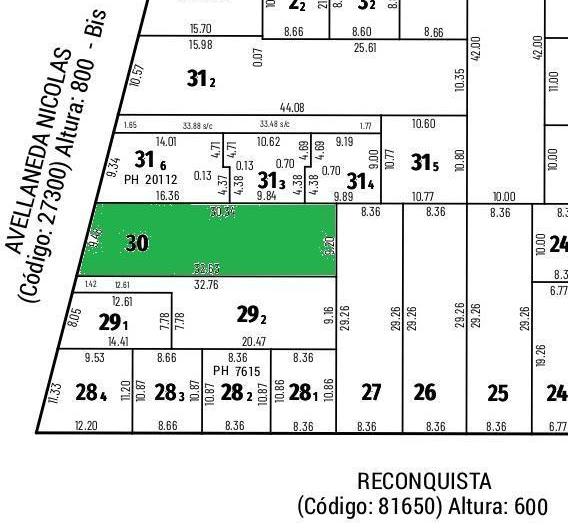 Terreno · 298m²