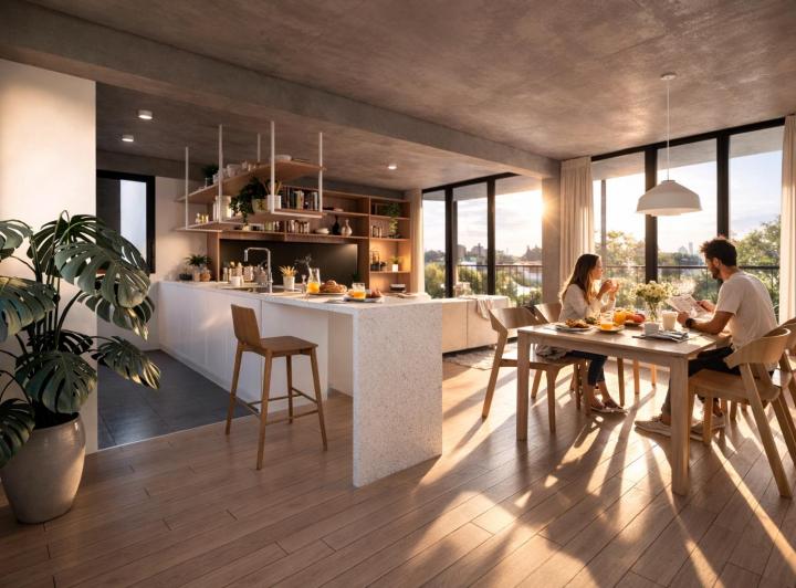 Departamento · 93m² · 4 Ambientes