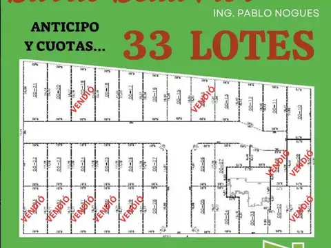 Terreno en Venta en Pablo Nogues, Partido de Malvinas Argentinas
