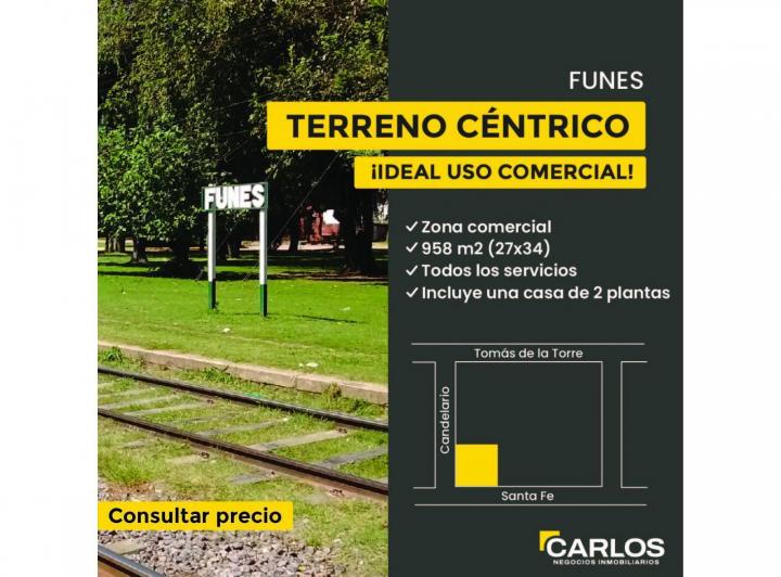 Terreno · 958m²