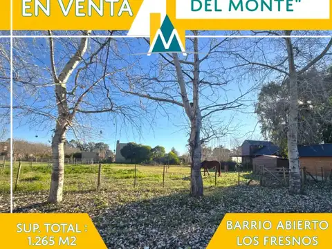 Terreno en Venta en San Miguel del Monte, Partido de Monte