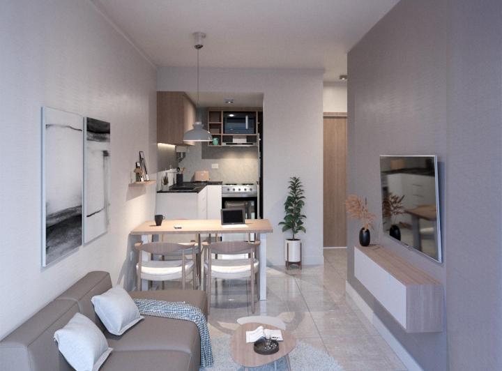 Departamento · 63m² · 3 Ambientes