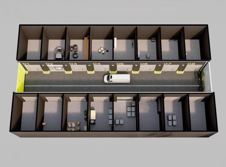 Bodega-Galpón · 30m² · 1 Ambiente