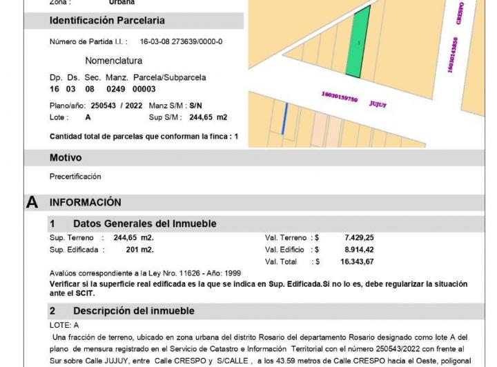 Terreno · 201m²