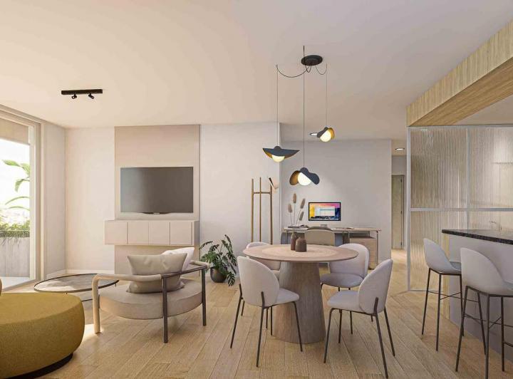 Departamento · 120m² · 3 Ambientes · 1 Cochera