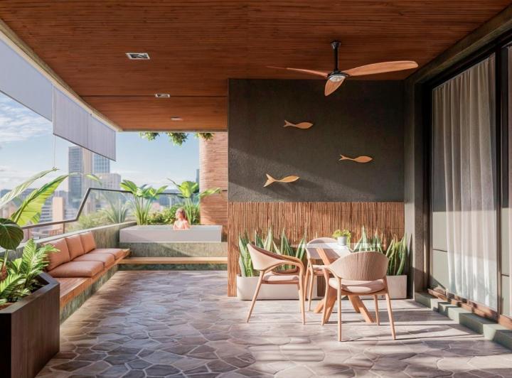 Departamento · 90m² · 3 Ambientes · 1 Cochera