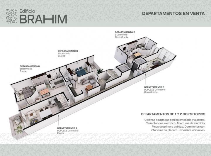 Departamento · 300m² · 2 Ambientes