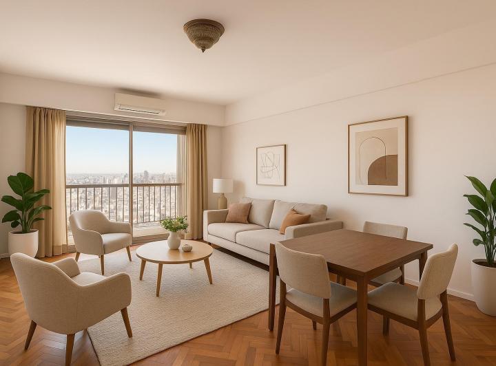 Departamento · 70m² · 3 Ambientes · 1 Cochera