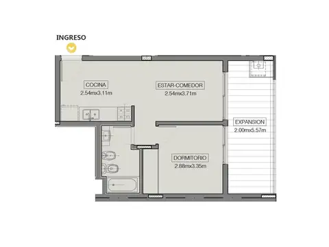 Departamento en Venta en Funes, Rosario