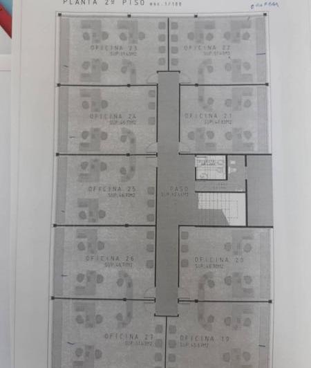 Oficina comercial · 47m² · 2 Ambientes · 3 Cocheras