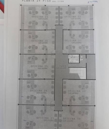 Oficina comercial · 47m² · 2 Ambientes · 3 Cocheras