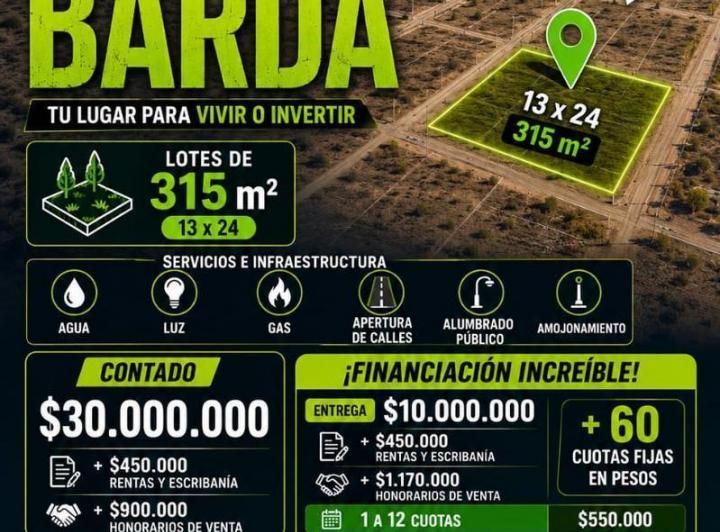 Terreno · 315m²