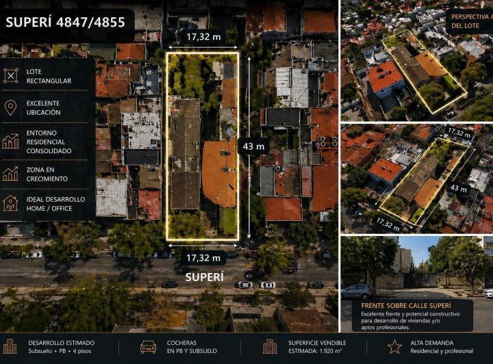 Terreno · 740m²