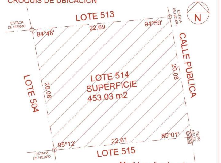 Terreno · 453m²