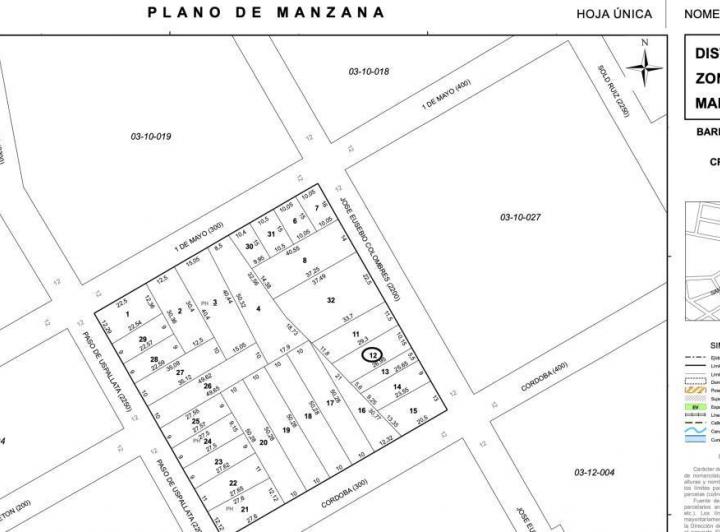 Terreno · 283m² · 1 Ambiente