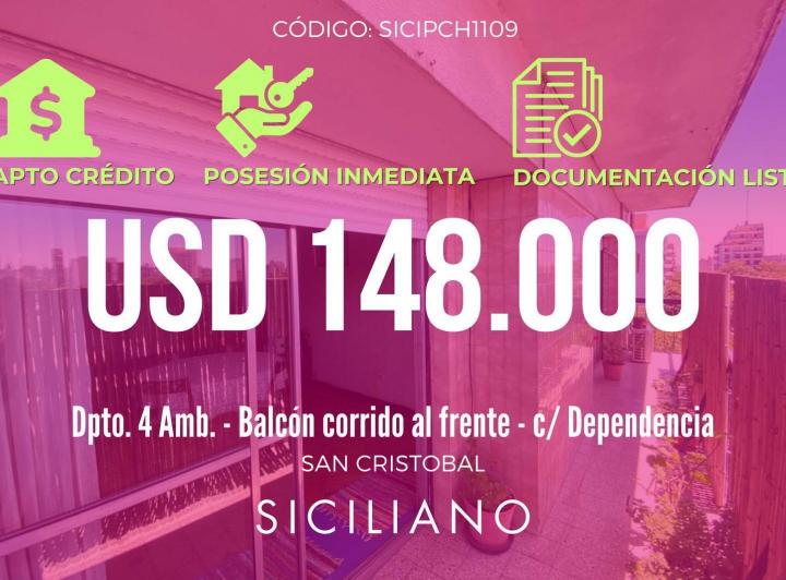 Departamento · 103m² · 4 Ambientes
