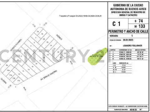 Terreno en Venta en Liniers, Capital Federal