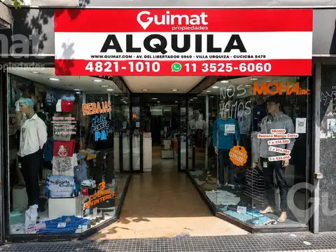 Local en Alquiler en Congreso, Capital Federal