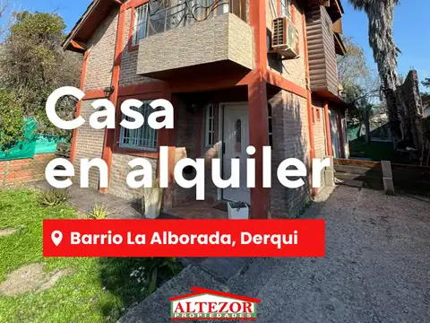 Casa en Alquiler en La Alborada, Presidente Derqui