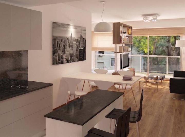 Departamento · 52m² · 1 Ambiente