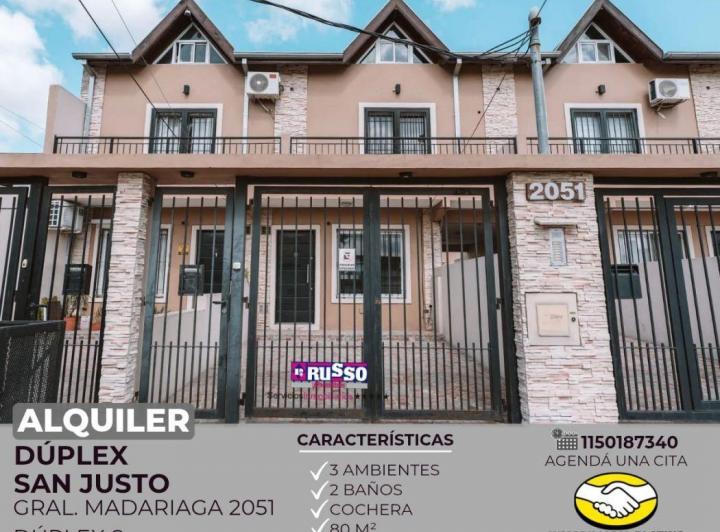 Departamento · 80m² · 3 Ambientes · 1 Cochera