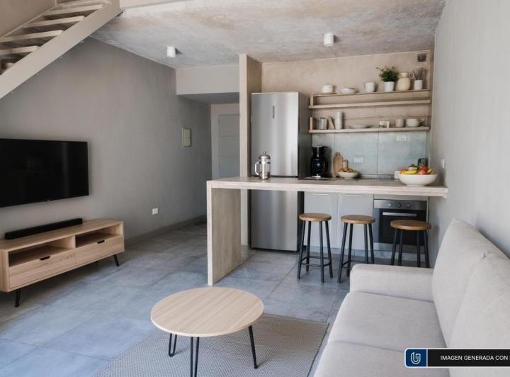 Departamento · 60m² · 2 Ambientes · 1 Cochera