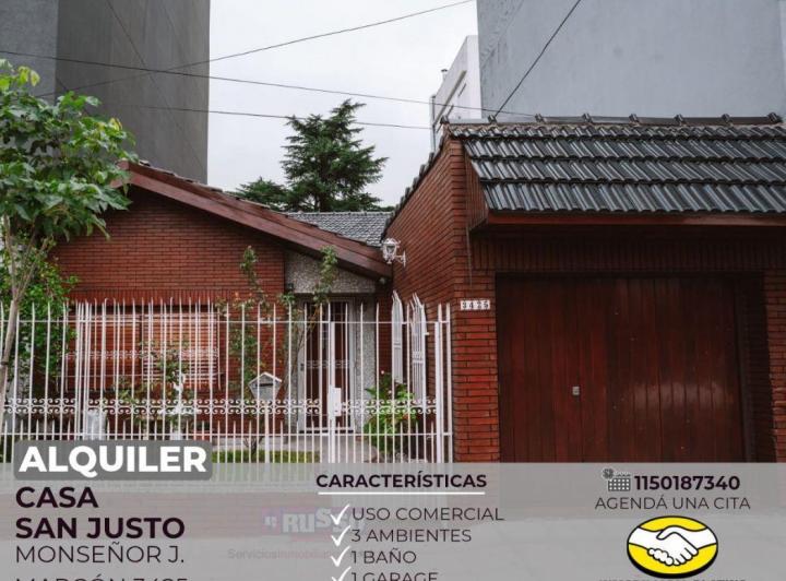 Casa · 142m² · 3 Ambientes · 1 Cochera