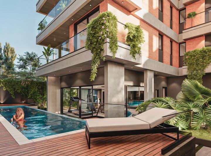 Departamento · 124m² · 4 Ambientes · 2 Cocheras