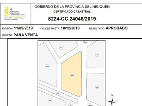 Terreno en Venta en Añelo, Neuquén