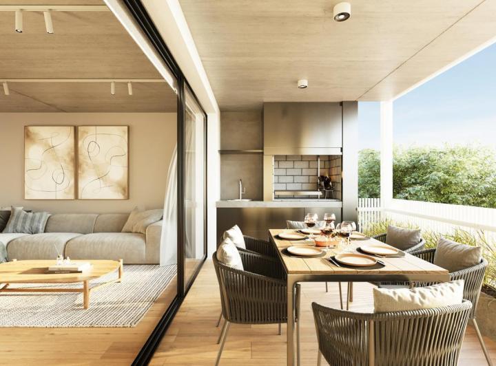 Departamento · 89m² · 3 Ambientes · 1 Cochera