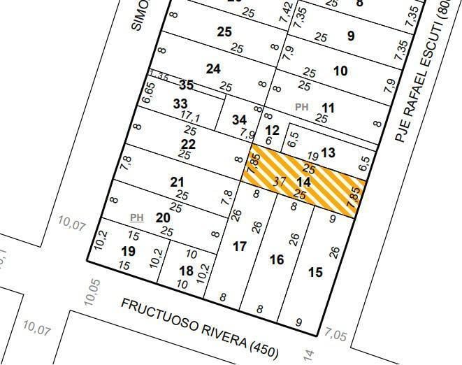 Terreno · 144m² · 5 Ambientes · 1 Cochera