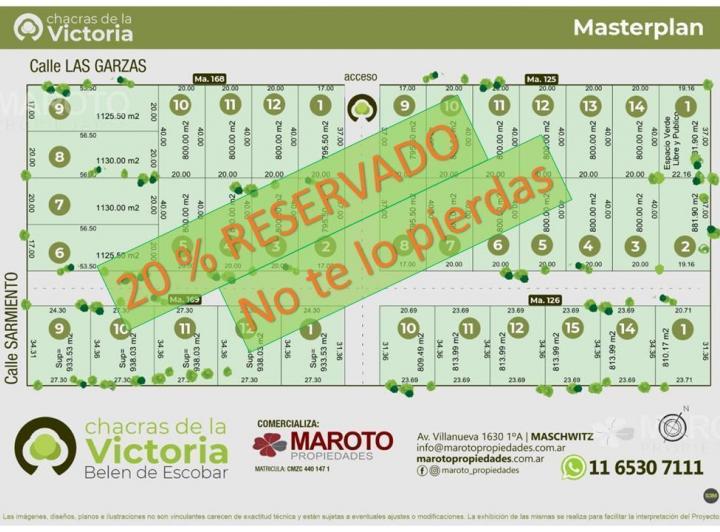 Terreno · 800m²