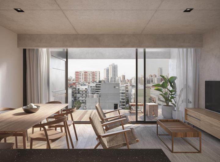 Departamento · 108m² · 3 Ambientes