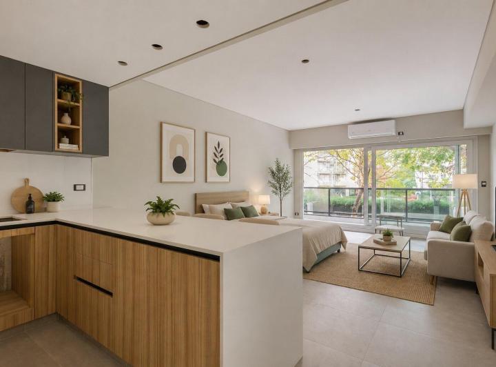 Departamento · 40m² · 1 Ambiente