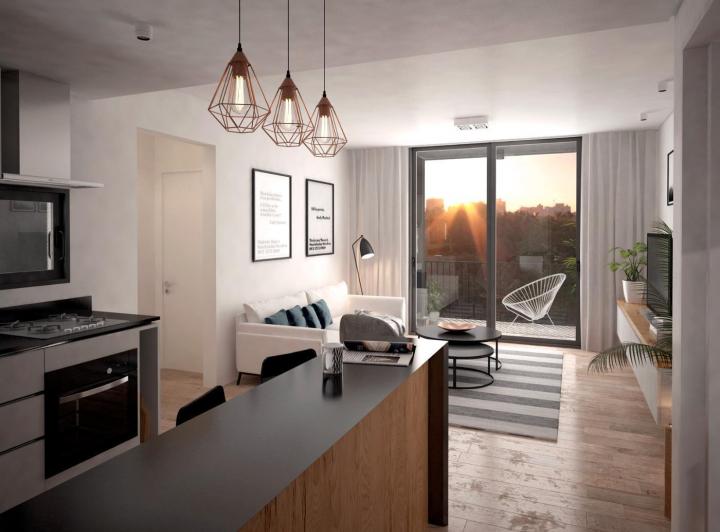 Departamento · 93m² · 2 Ambientes · 1 Cochera