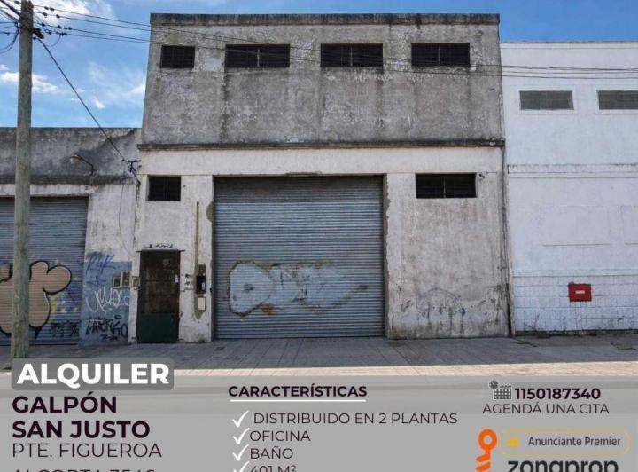 Bodega-Galpón · 401m²