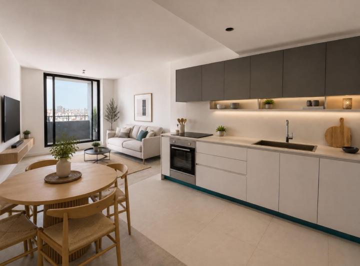 Departamento · 85m² · 3 Ambientes · 1 Cochera