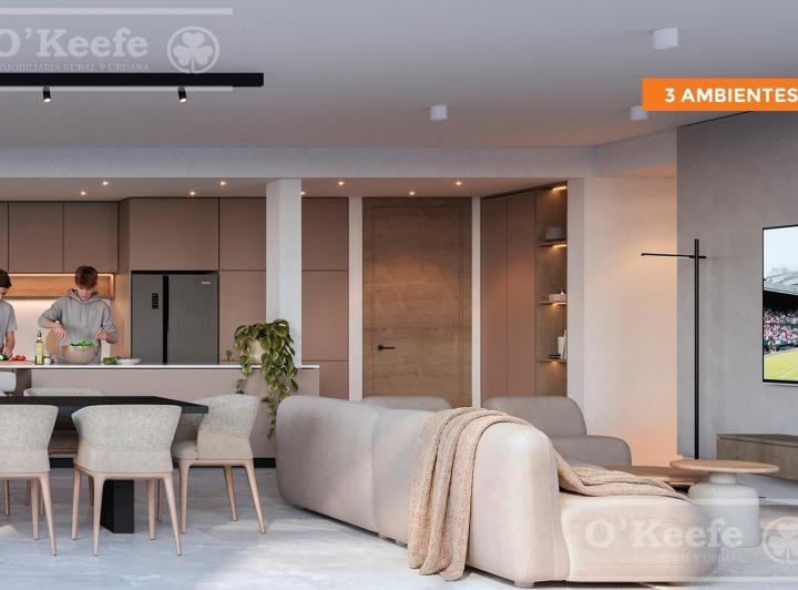 Departamento · 74m² · 3 Ambientes