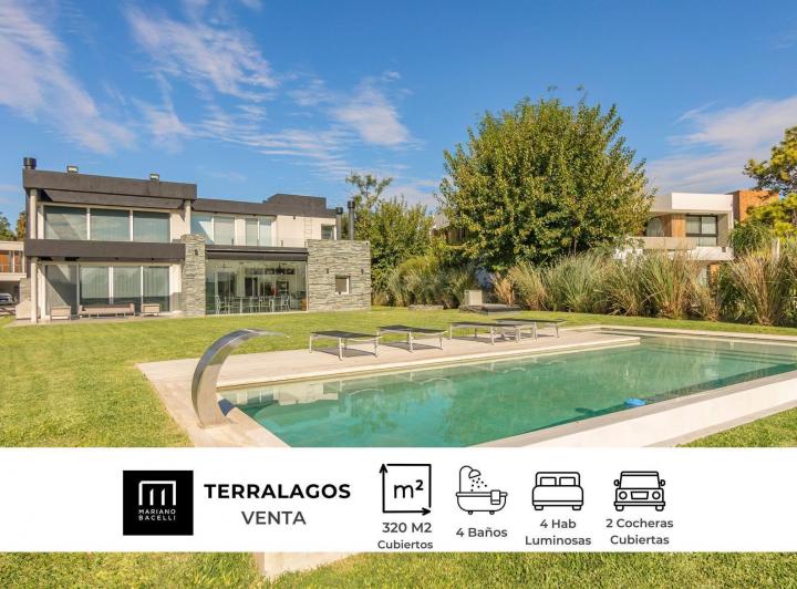 Casa · 320m² · 5 Ambientes · 8 Cocheras