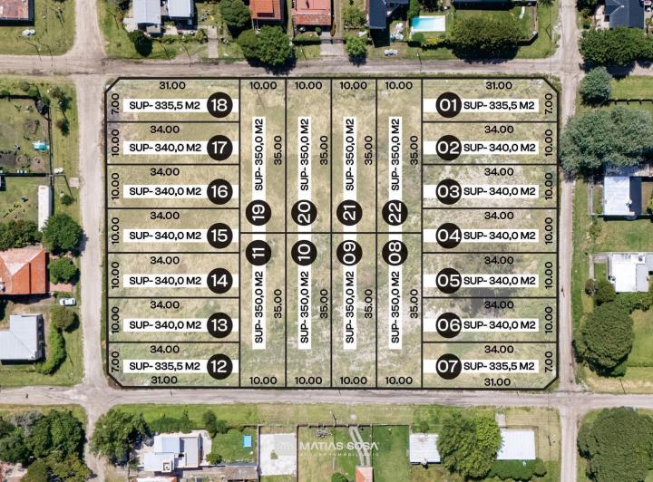 Terreno · 350m²
