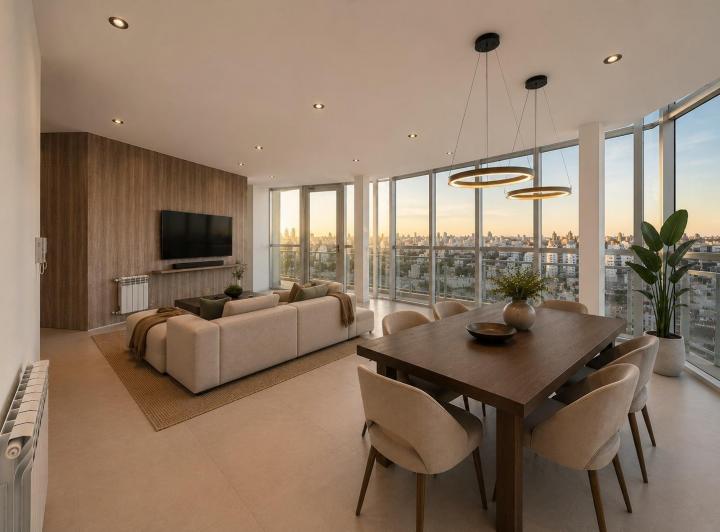 Departamento · 130m² · 3 Ambientes