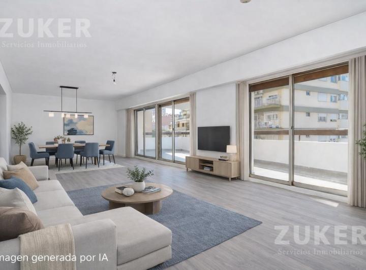 Departamento · 135m² · 4 Ambientes · 1 Cochera