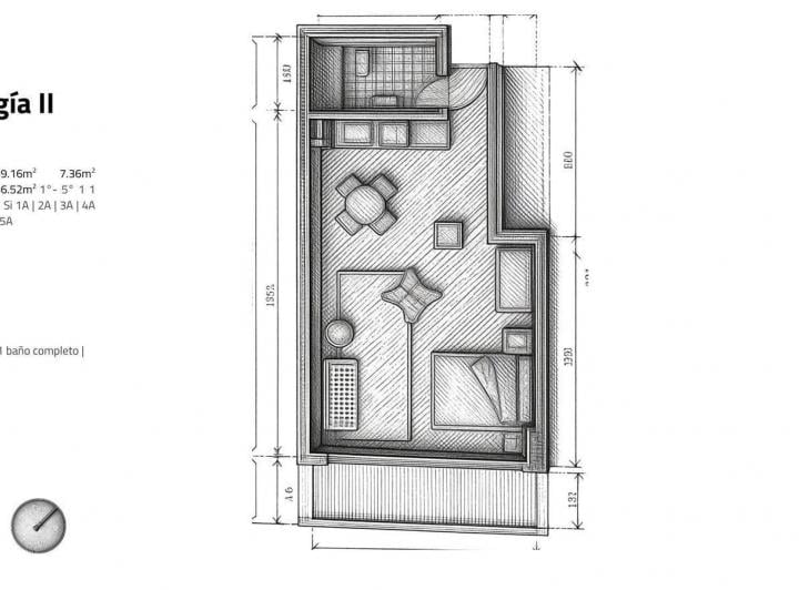 Departamento · 39m² · 1 Ambiente