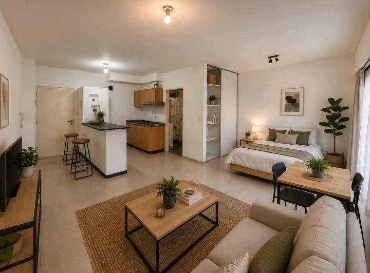 Departamento · 33m² · 1 Ambiente