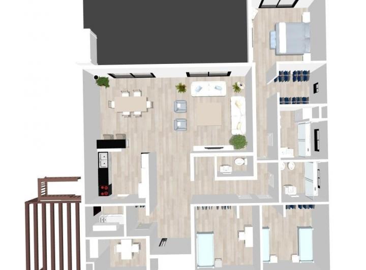 Casa · 170m² · 5 Ambientes · 4 Cocheras