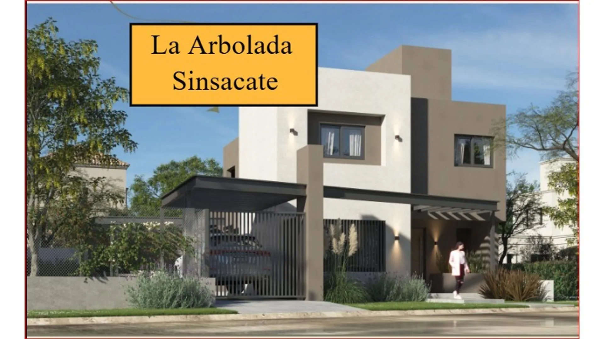 LA ARBOLADA - Casa a estrenar posesión inmediata - 3 Dorm.