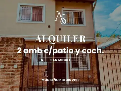 Departamento en Alquiler en San Miguel, Partido de San Miguel