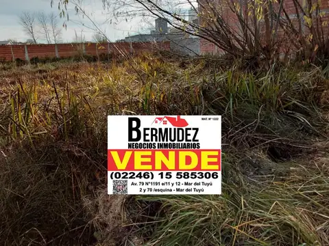 Terreno en Venta en Mar del Tuyú, Partido de La Costa