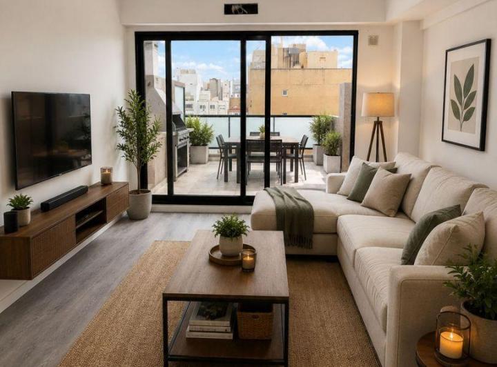 Departamento · 54m² · 2 Ambientes